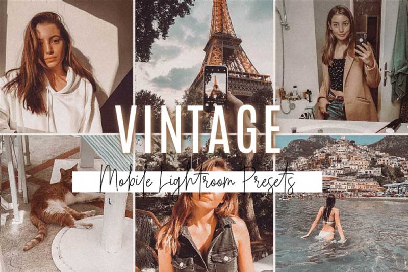 vintage presets for lightroom mobile
