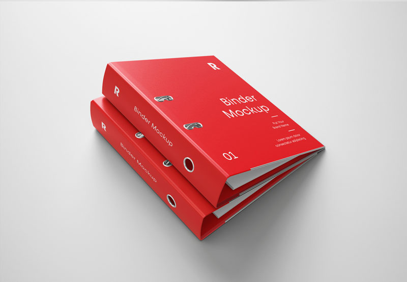 Download Two Stacked Binders Mockup 332732400 - Free PSD MockUps, Template, Web Themes And More ~ PSDLY