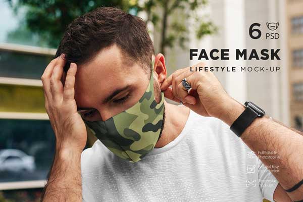 Download Free Face Mask Mockup Lifestyle 2 5012168 Ê–