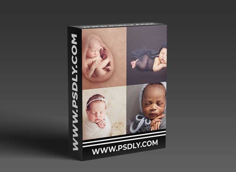 摄影师Kelly Brown-新生儿摆姿教程Newborn Posing: In Parent's Hands - 摄视觉